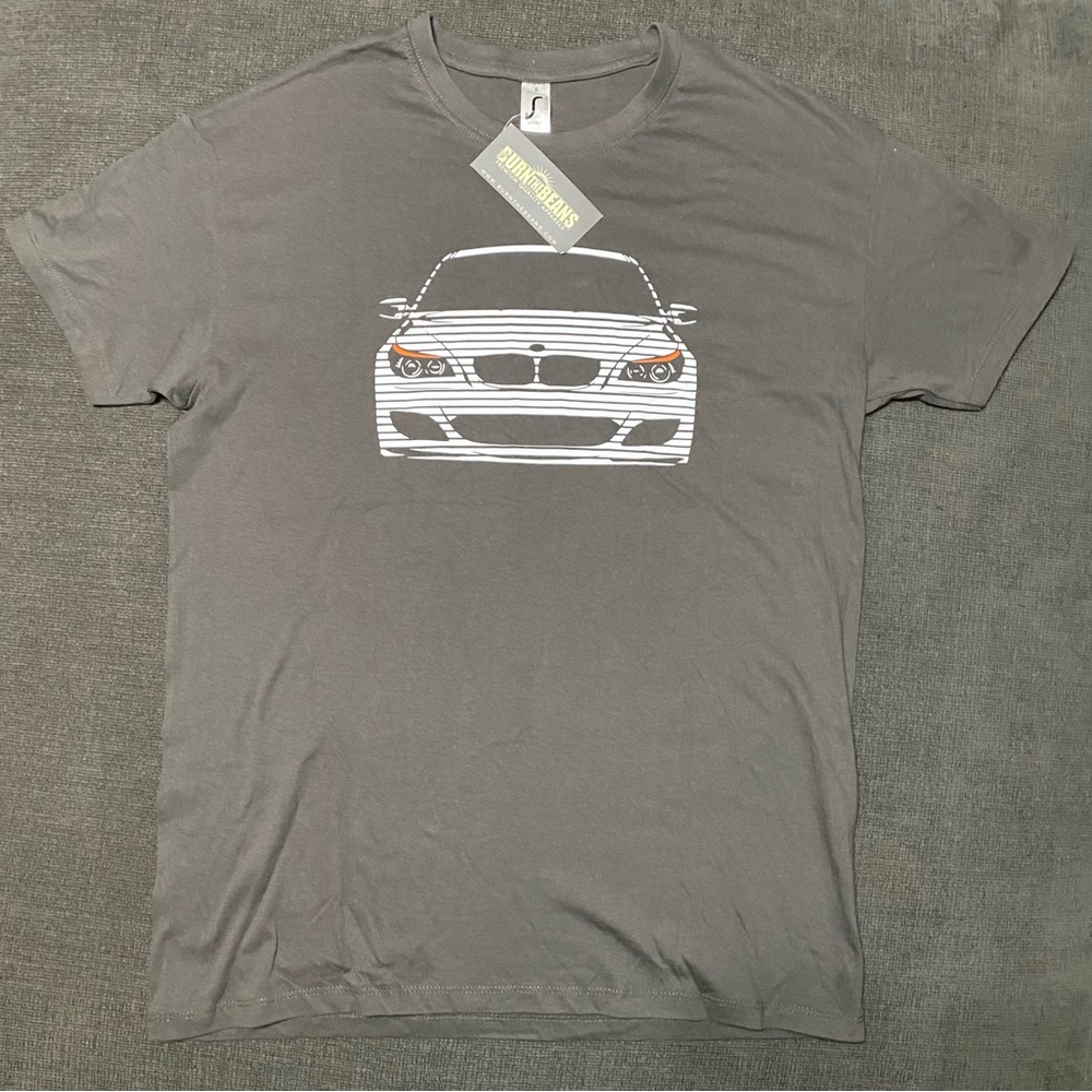Burn the Beans BMW Sols Imperial 11500 Black Graphic T-Shirt Sz small